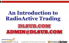 Professional cover image of RadioActive Trading Mastery, mastering income methods and protective options strategies