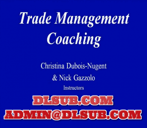 Optionetics - Trade Management Master Coaching - Nick Gazzolo & Christina DuBois-Nugent Group 26 2010 $1995