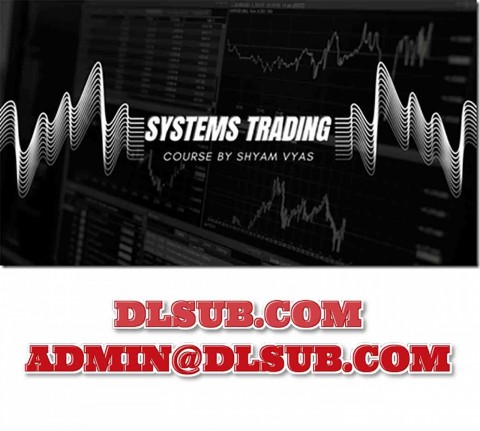 Course platform and logo screenshot showing Pollinate Trading – Systems Trading Course online training program