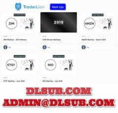 Product image of TraderLion Private Access Pro Members – Education Winner Mark Ups online course package highlighting stock trade analysis