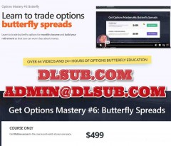 Ecommerce styled image for Sasha Evdakov - Options Mastery #6 - Butterfly Spreads online training