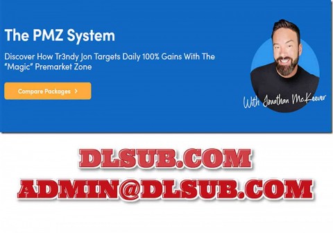 Course platform screenshot showing Simpler Trading – PMZ System ELITE online training program